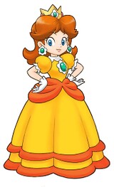 Artwork of Princess Daisy from Itadaki Street DS