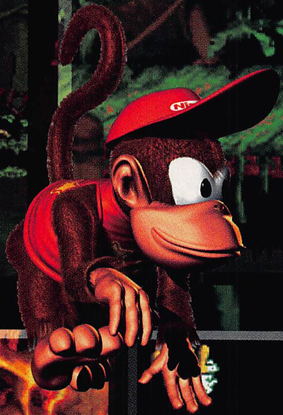 File:Diddy DKC2 alt art.png