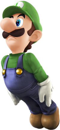 Luigi Artwork (alt) - Super Smash Bros. 4.png