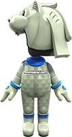 The Roaring Racer Mii Racing Suit from Mario Kart Tour