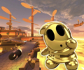 The course icon with Shy Guy (Gold)