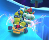 Thumbnail of the Waluigi Cup challenge from the Bowser vs. DK Tour; a Time Trial challenge set on 3DS Rosalina's Ice World R (reused as the Donkey Kong Cup's bonus challenge in the 2022 Sundae Tour)