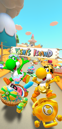 The 2023 Yoshi Tour from Mario Kart Tour