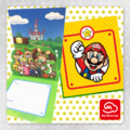 Mushroom Kingdom pop-up card