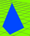 A placeholder triangle model.