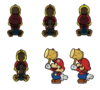 The Hammer Sprite from Paper Mario: Color Splash in Paper Mario: The Origami King