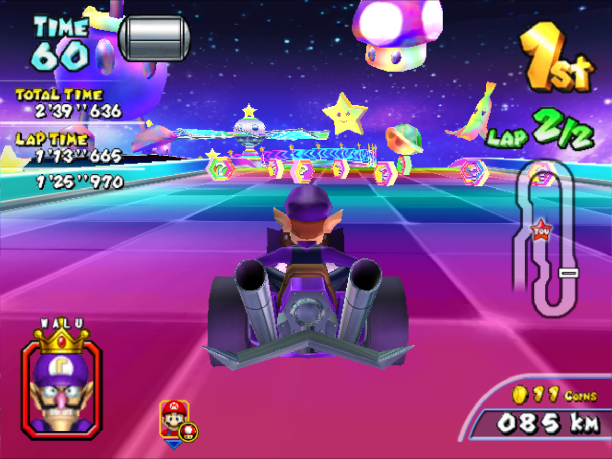 File:RainbowDownhillFinalStretch.png - Super Mario Wiki, the Mario ...