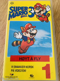 Cover of Super Mario Bros. 3: Høyt å fly