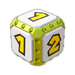 Sprite of Dice BLock from Super Mario Party