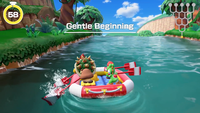 Super Mario Party's River Survival mode.