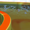 Poisonous water in Super Mario Sunshine