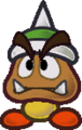 A Spiked Goomba from Super Paper Mario