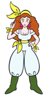 Artwork of Captain Syrup from the Nintendo Character Manual