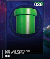 Card of the Warp Pipe from the Italian version