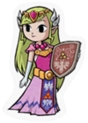 Young Zelda Minish Cap Sticker.png