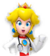 Icon of Dr. Fire Peach from Dr. Mario World
