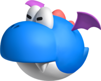 Artwork of a Draglet from Super Mario 3D Land