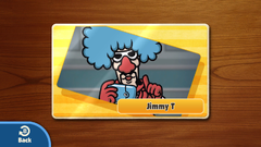 One of the Character Cards, as they appear on the TV.