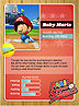 Level 1 Baby Mario card from the Mario Super Sluggers card game