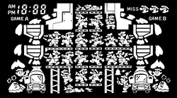 LCD pattern for Mario's Cement Factory