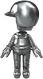 Silver Mii Racing Suit from Mario Kart Tour
