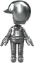 Silver Mii Racing Suit from Mario Kart Tour