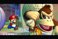 Mario chases after Donkey Kong once more