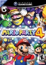 North American box art for Mario Party 4