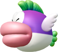 Model of a Cheep Chomp from New Super Mario Bros. U.