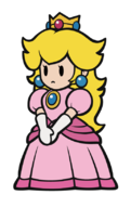 Sprite of Princess Peach from Paper Mario: The Origami King