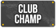 "CLUB CHAMP" inscription for the Mario Strikers: Battle League trophy in the Trophy Creator application