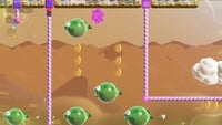 The second 10-flower coin in Sunbaked Desert Special Pole Block Allure in Super Mario Bros. Wonder