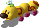 Artwork of Wiggler from the Nintendo Switch version of Super Mario RPG
