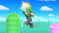 Luigi's Super Jump Punch in Super Smash Bros. Ultimate