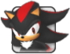 Shadow the Hedgehog's character select screen sprite from Mario & Sonic at the Olympic Games.