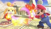 Mario's Fireball in Super Smash Bros. Ultimate