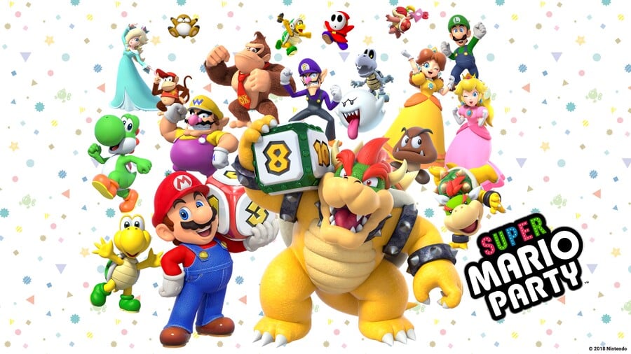 Super Mario Party My Nintendo desktop wallpaper
