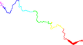 The full map with each section separated by color