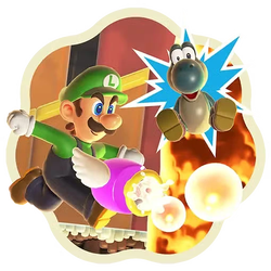 Super Mario Bros. Wonder – Nintendo Switch 2 Edition + Meetup in Bellabel Park 'Knock 'em Back: Bubble Blaster' Icon