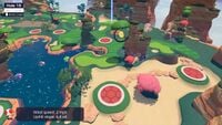 Hole 15 of Shelltop Sanctuary's Special layout from Mario Golf: Super Rush