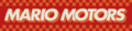 A Mario Motors trackside banner from Mario Kart 8 Deluxe
