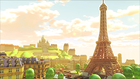 The course icon for Tour Paris Promenade in Mario Kart 8 Deluxe