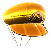The Gold Mario's Hat Balloon from Mario Kart Tour