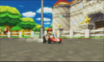 Mario racing on this course in the demo movie