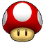 Icon of the Mushroom Cup from Mario Kart Wii