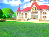 Peach's Castle in Mario Party 3