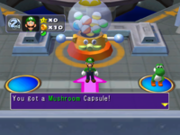 A capsule machine from Mario Party 5.