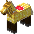 Creamy Horse (Super Mario Mash-up, gold armor)