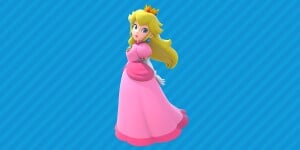 Artwork of Princess Peach shown with the result of the Mushroom Kingdom Best Bud Quiz.