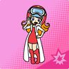 Mona card from a WarioWare: Get It Together!-themed Memory Match-up activity